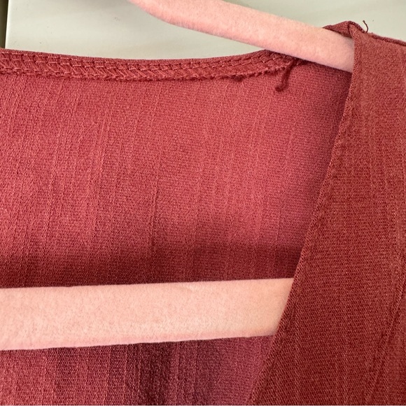 Button Down Ruffle Top - Picture 3 of 4